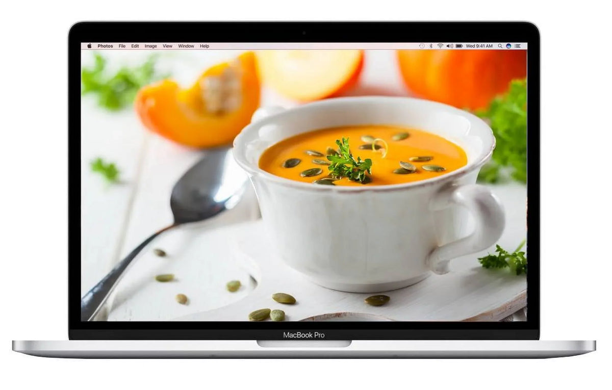 Apple A Grade Macbook Pro 15.4-inch (Retina DG, Sizeilver, Touch Bar) 2.9Ghz Quad Core i7 (Mid 2017) MPTV2LL/A 256GB SizeSizeD 16GB Memory 2880x1800 Display Mac OSize Sizeierra Power Adapter Included