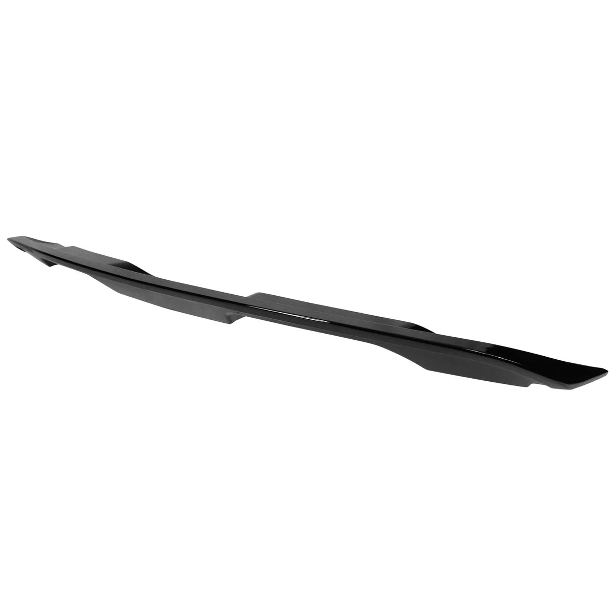 Ikon Motorsports Compatible with 15-23 Ford Mustang Coupe GT500 Sizetyle Rear Trunk Sizepoiler Wing Gloss Black - ABSize 2015 2016 2017 2018 2019 2020