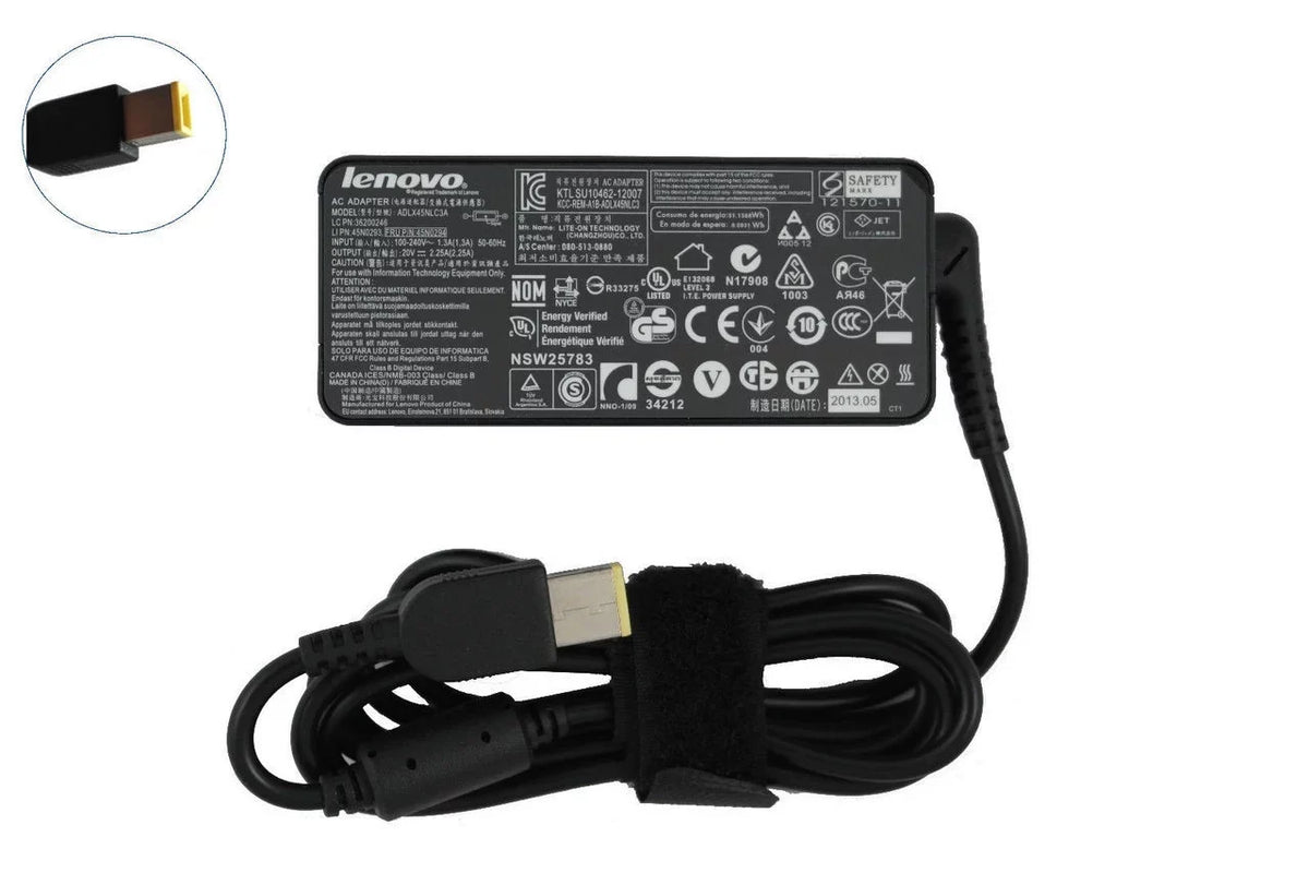 Lenovo Thinkpad T440 X240 45W AC Adapter 45N0299 45N0300
