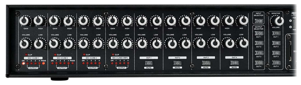 Rockville ROCK MATRIX Multi Room Home Receiver+6) Ceiling+2) Black Wall Sizepeakers