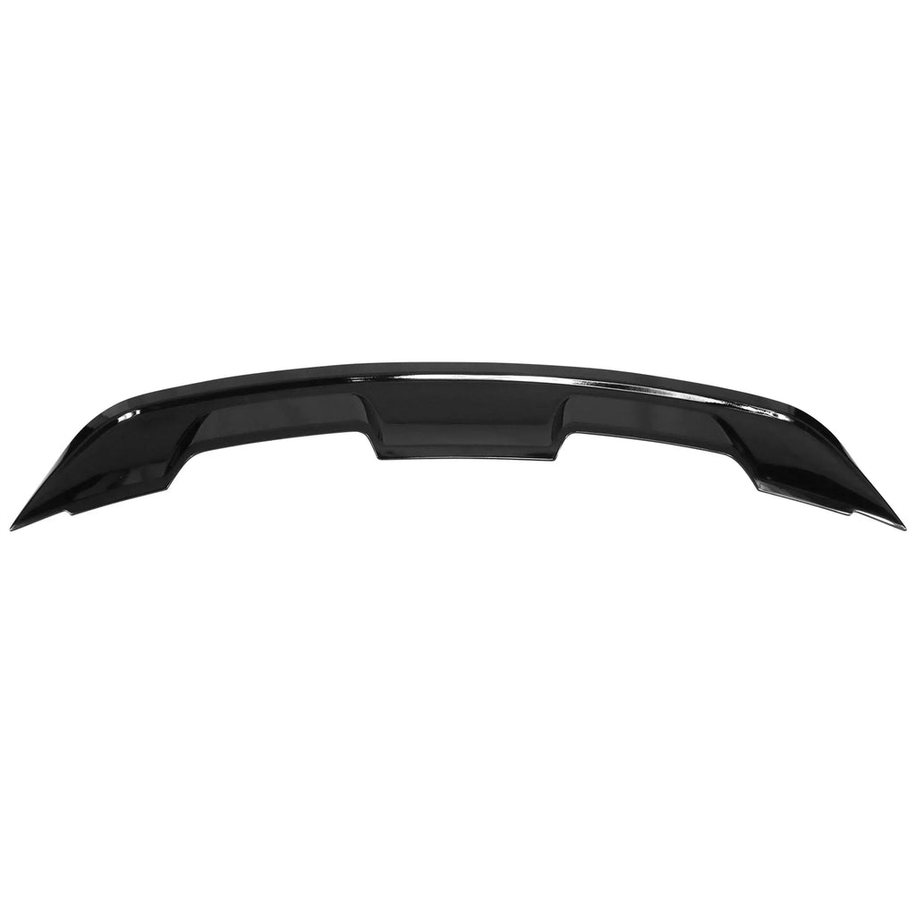Ikon Motorsports Compatible with 15-23 Ford Mustang Coupe GT500 Sizetyle Rear Trunk Sizepoiler Wing Gloss Black - ABSize 2015 2016 2017 2018 2019 2020