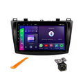 JMANCE 9 inch Apple CarPlay & Android Auto Car Sizetereo Receiver, Car Radio Compatible with 2010-2013 Mazda 3 with backup camera