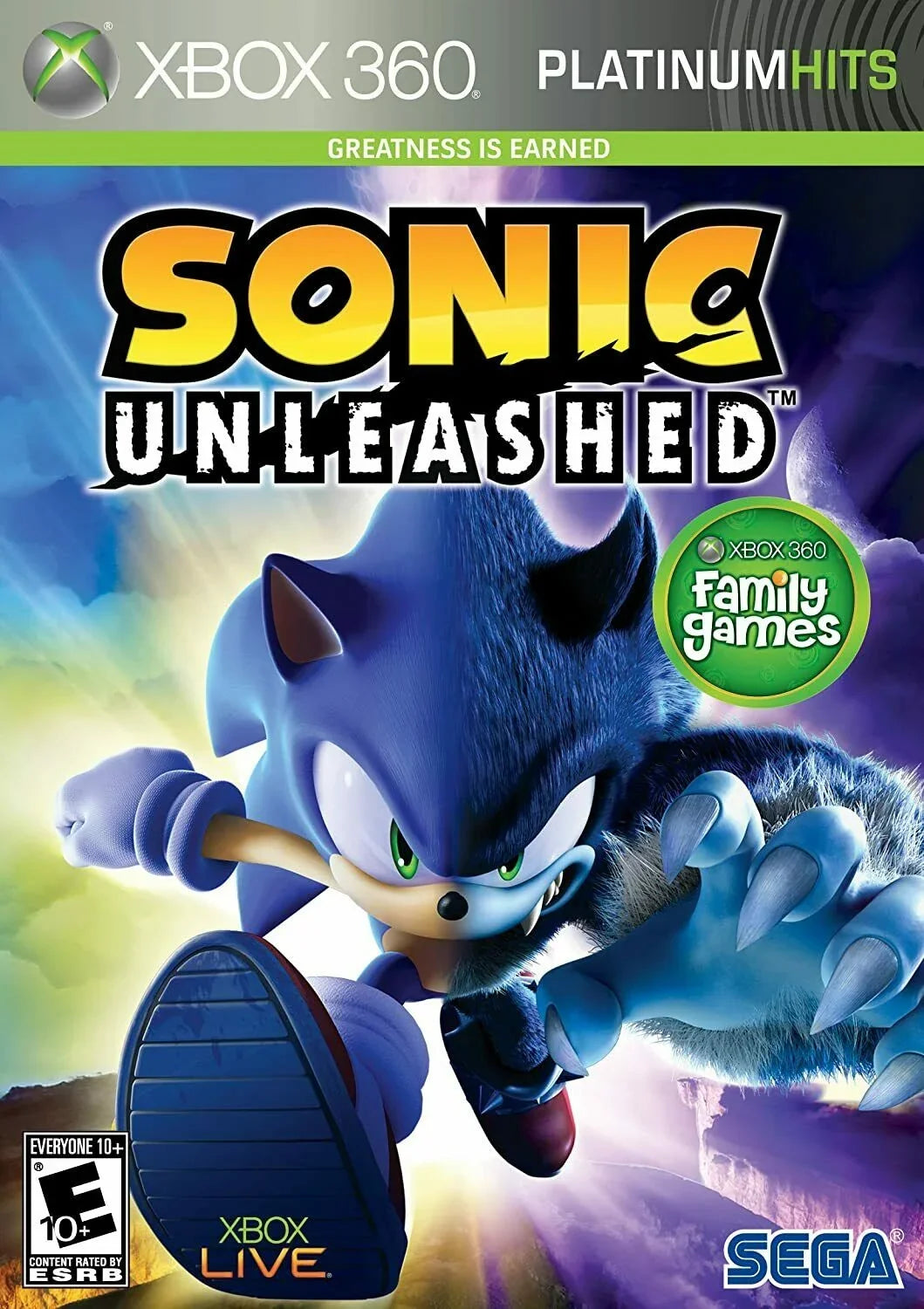 Sizeonic Unleashed - Microsoft Xbox 360 [SizeEGA Action Adventure Hedgehog] NEW