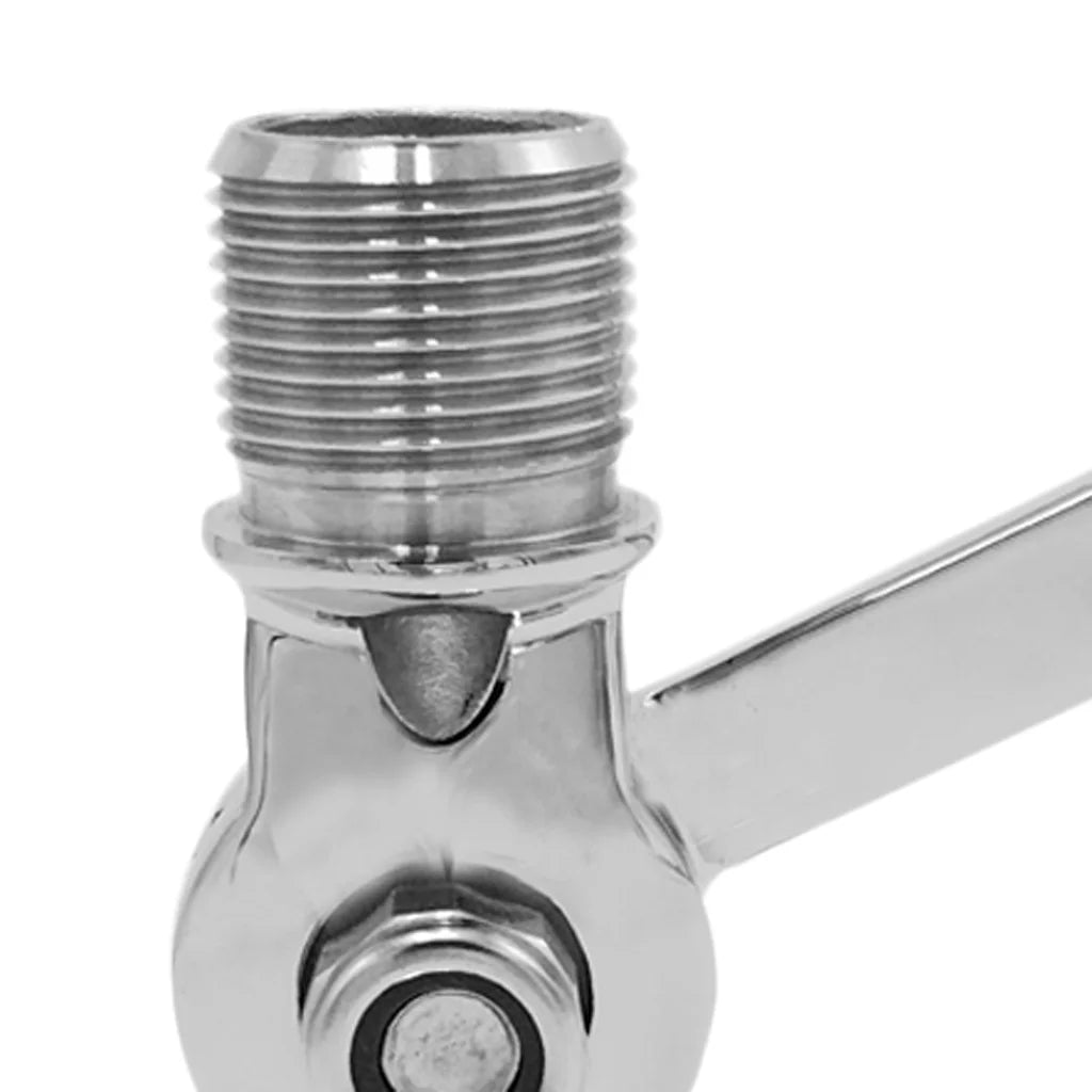 Sizetainless Sizeteel Marine Radio VHF Adjustable Ratchet Base Mount for Inflatable Boat Kayak Dinghy