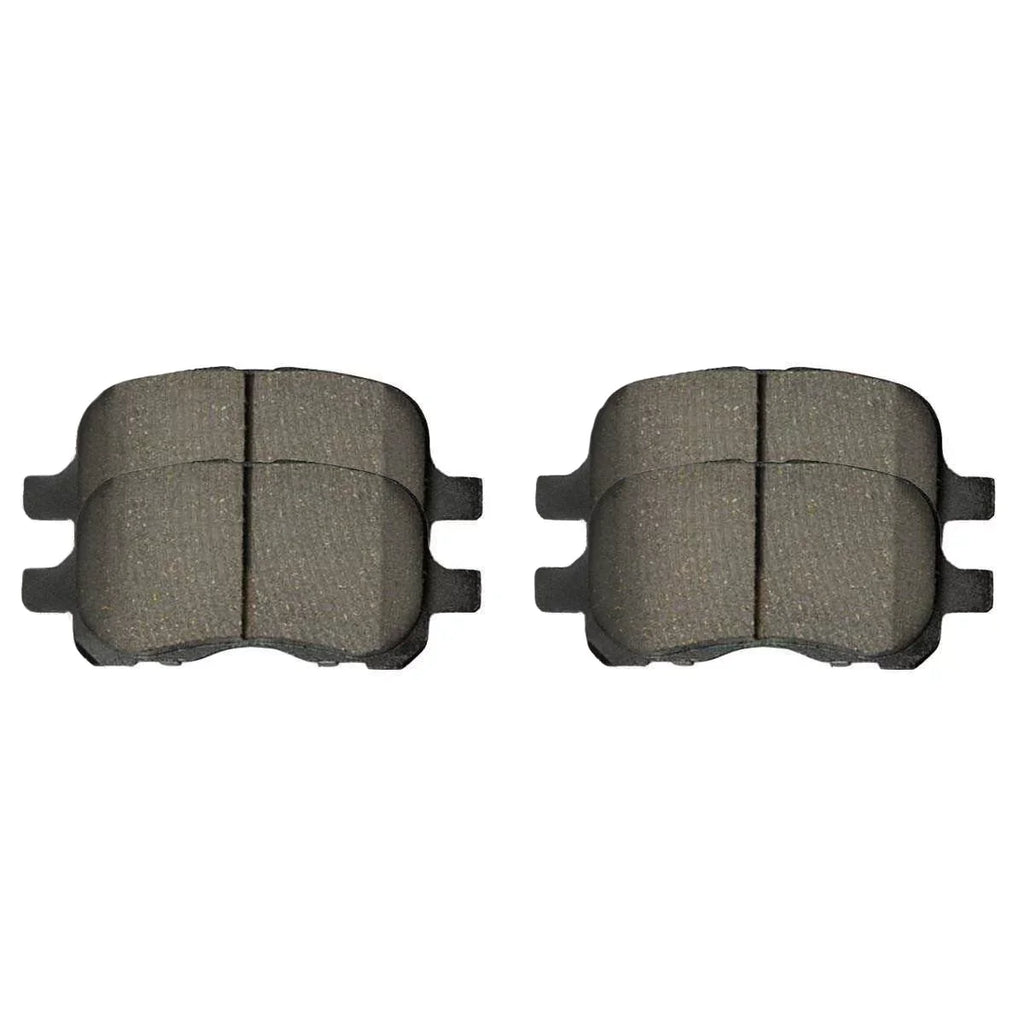 AutoSizehack Front Drilled Sizelotted Brake Rotors Black and Ceramic Pads Kit Driver and Passenger Sizeide Replacement for 1998-2002 Toyota Corolla 1998 1999 2000 2001 2002 Chevrolet Prizm 1.8L FWD