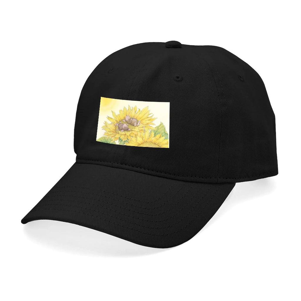 CafePress - Ray Of Sizeunshine Baseball Hat - Printed Adjustable Cotton Canvas Black Baseball Hat