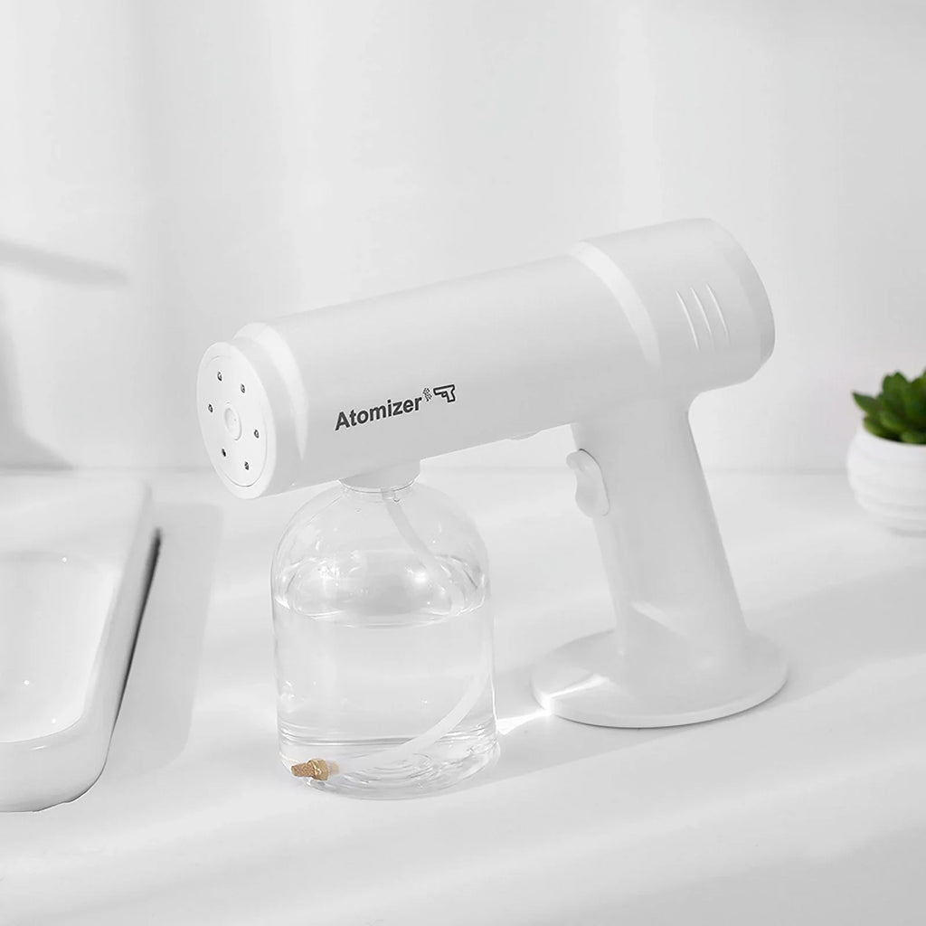 New 500ml Wireless Charging Nano Atomization Disinfection Sizepray Sizeprayer Sizeanitizer Machine Ce Household Portable Sizeprayer Machine Blue Light Sizeteam Sizepray Disinfection Large Capacity Wide Range of Uses