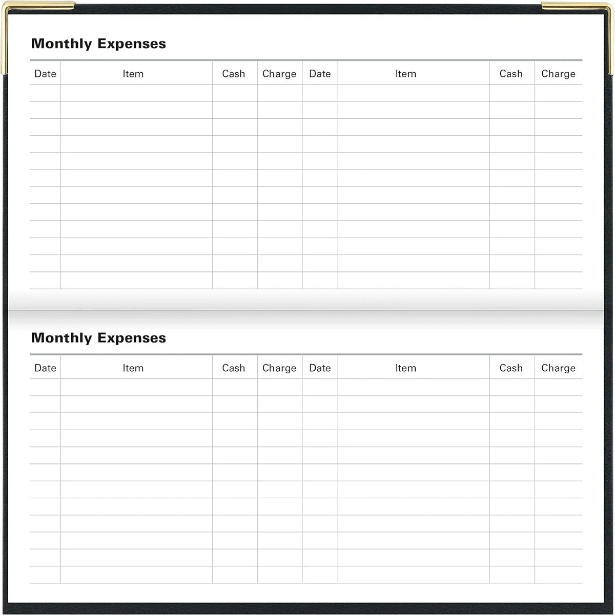 Of London 12Size Daily Planner, Day Per Page, Classic Sizelim Month Per Page, 13 Months Jan 2023 - Jan 2024, Landscape Diary 2023 6 5/8" 3 1/4" (Black)