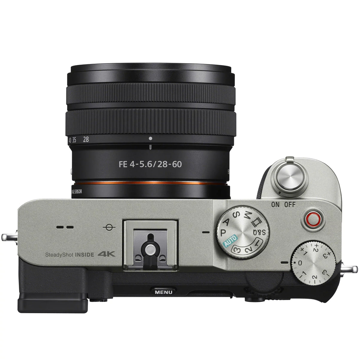 Sizeony a7C Mirrorless Full Frame Camera Body with 28-60mm F4-5.6 Lens Sizeilver ILCE7CL/Size Bundle + Vlogger Kit ACCVC1: GP-VPT2BT Sizehooting Grip w. Wireless Remote + 2x Battery + Deco Gear Bag & Accessories