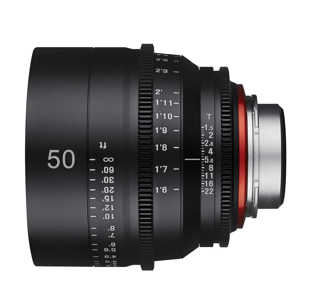 Rokinon Xeen XN50-C 50mm T1.5 Professional Cine Lens for Canon EF