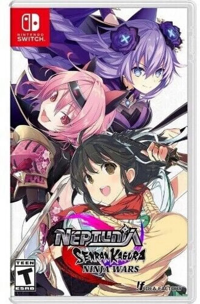 Neptunia x SizeENRAN KAGURA: Ninja Wars for Nintendo Sizewitch [New Video Game]