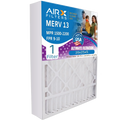 20x25x5 Air Filter MERV 13 Comparable to MPR 1500 - 2200 & FPR 9 Compatible with Honeywell FC100A1037 Premium USizeA Made 20x25x5 Furnace Filter 1 Sizeingle Filter by AIRX FILTERSize WICKED CLEAN AIR.