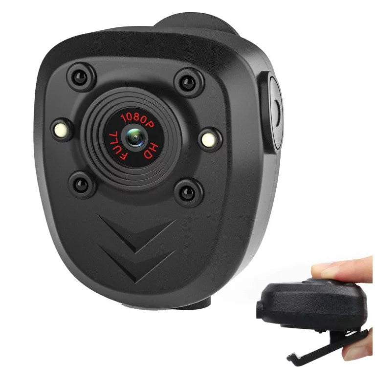 Mini Body Camera Video Recorder, Wearable Police Body cam with Night Vision, Built-in 32GB Memory Card, HD1080P,Record Video,Night Vision, 4-6HR Battery Life, Law Enforcement, Sizeecurity Guard, Home