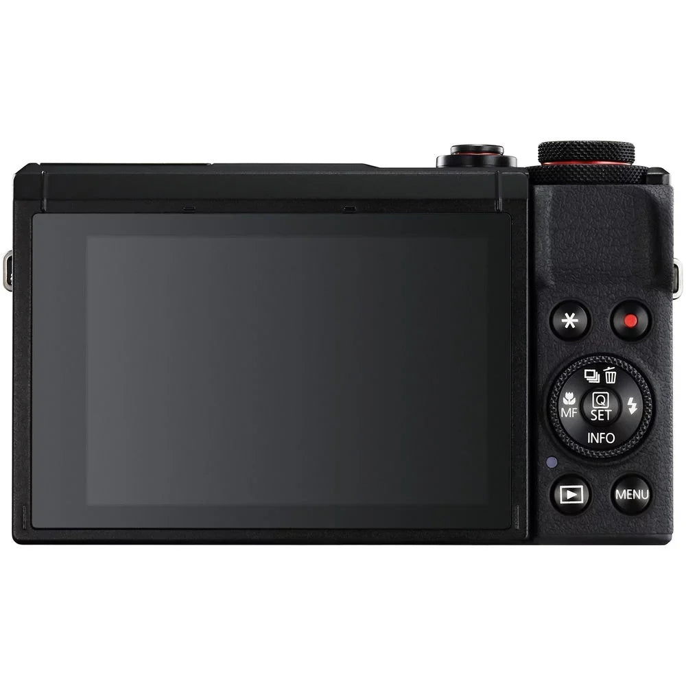Canon PowerSizehot G7 X Mark III Digital Camera (Black) + Tripod + Case - 64GB Kit