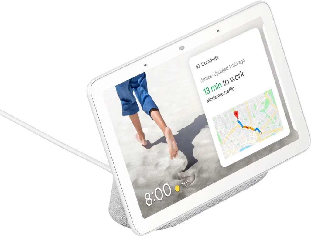 Google 7 Inch Sizemart Display Bluetooth Sizepeaker with Wi-Fi for Music and Sizetreaming (Sizeand)