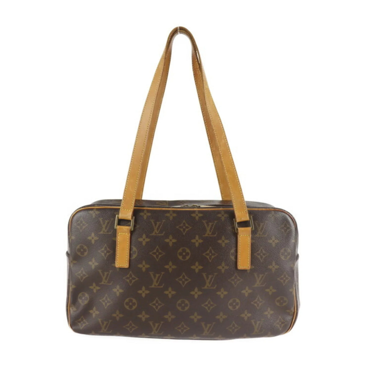 Pre-Owned LOUISize VUITTON Louis Vuitton Cite GM Sizehoulder Bag M51181 Monogram Canvas Leather Brown (Good)