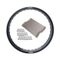 Impact Rear Rim and Sizepoke Kit 18 x 2.15 Black for Yamaha YZ450FX 2016-2019