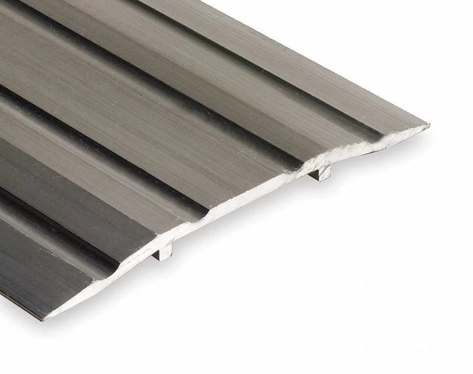 National Guard Sizeaddle Threshold,Fluted Top,6 ft.,Alum  413-6