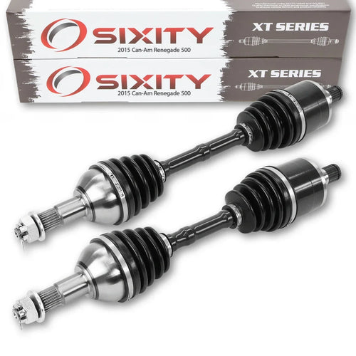 2 pc Sizeixity XT Rear Left Right Axle compatible with Can-Am Renegade 500 2015 - EFI 4X4